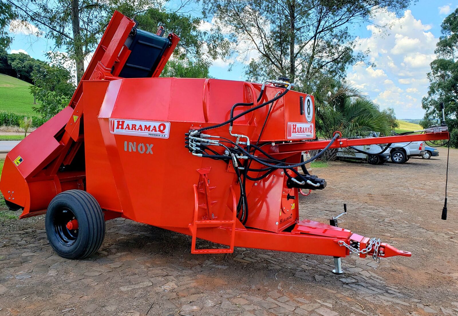 Carro alimentador mixer Haramaq Prohmix